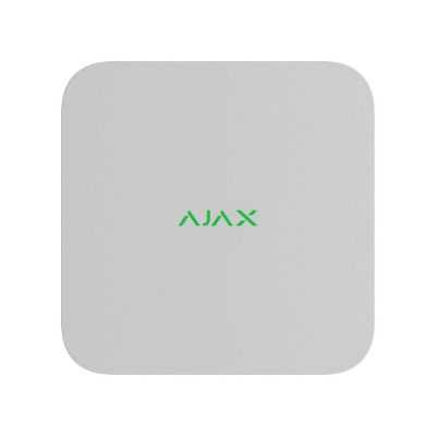 Ajax NVR 8-kanaline videosalvesti, valge