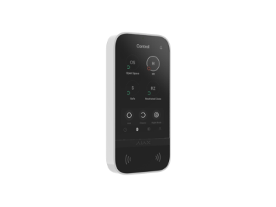 Ajax Keypad TouchScreen Fibra (valge)
